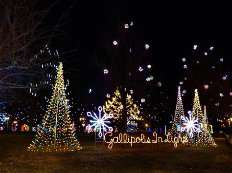gallipolis ohio christmas lights at the park